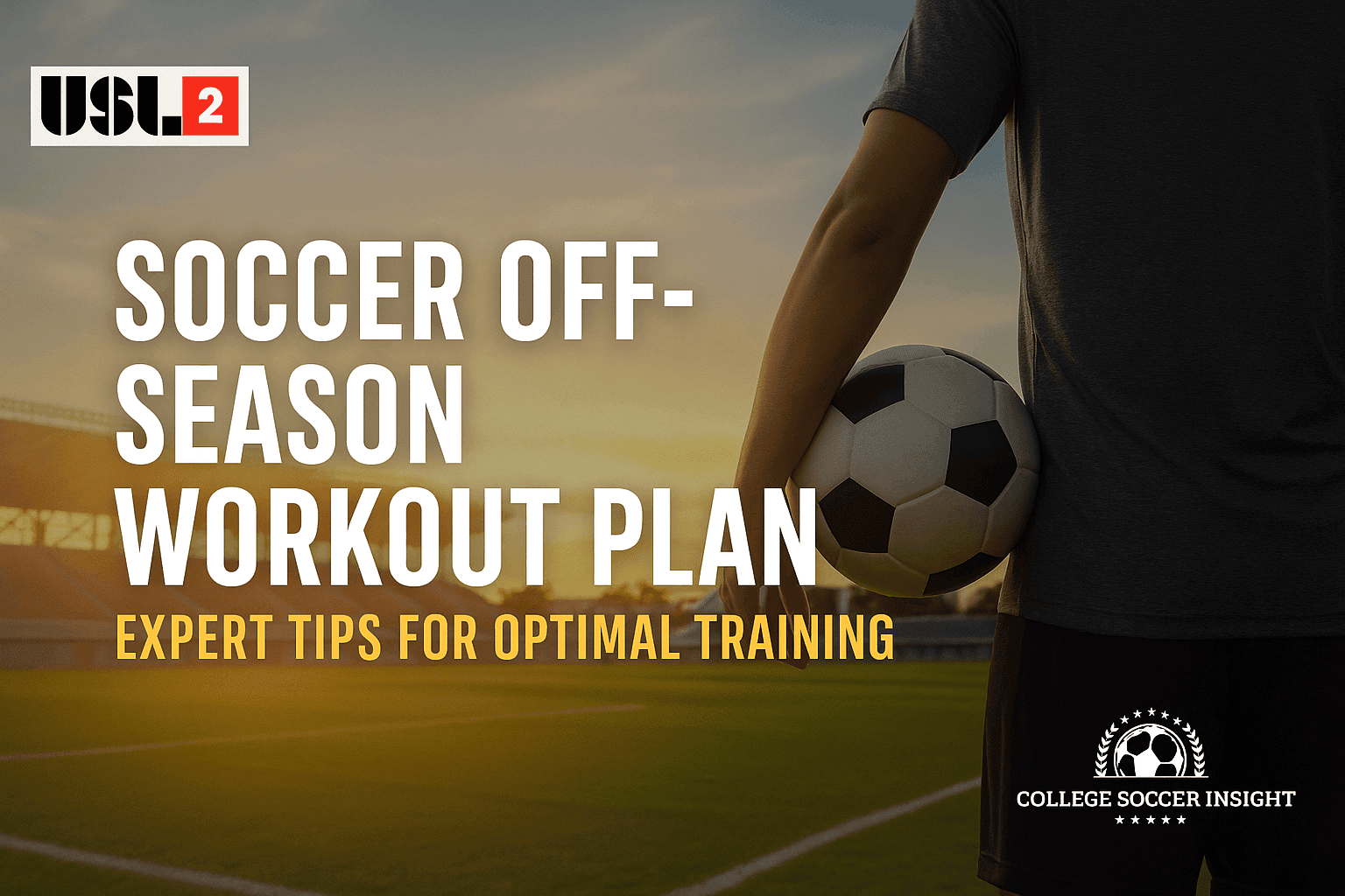 Soccer Off-Season Workout Plan - Expert Tips for Optimal Training with USL2 and College Soccer Insight Branding