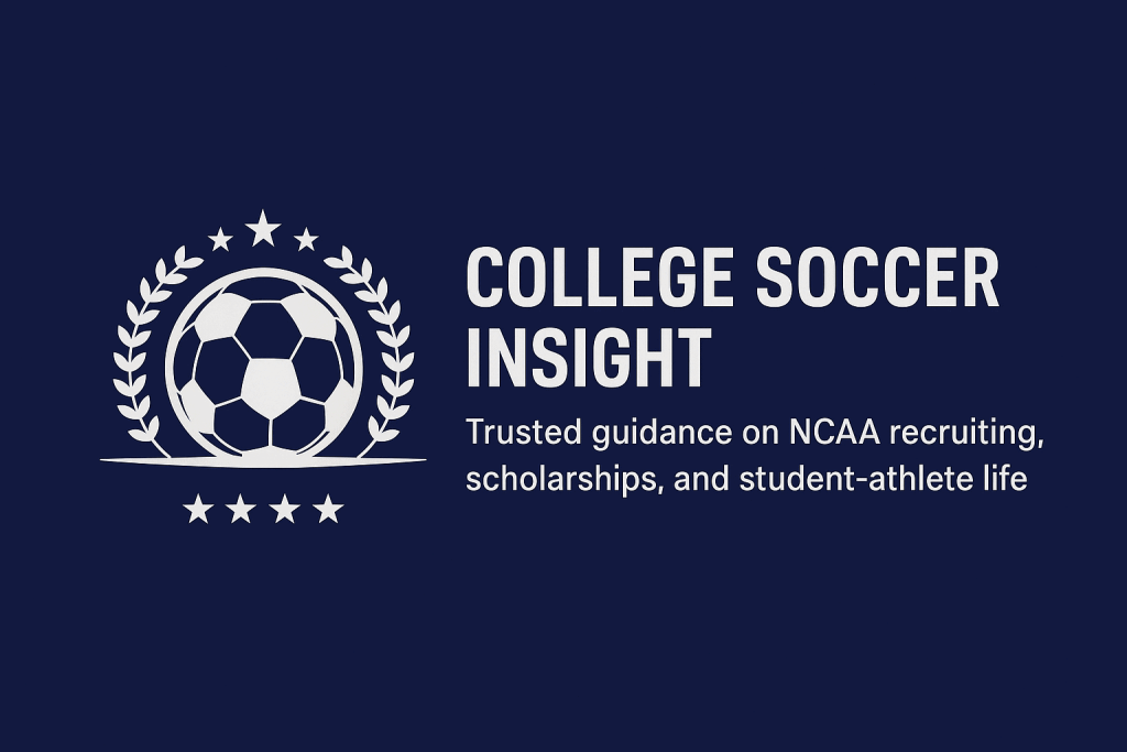College Soccer Insight logo and tagline – Trusted guidance on NCAA recruiting, scholarships, and student-athlete life